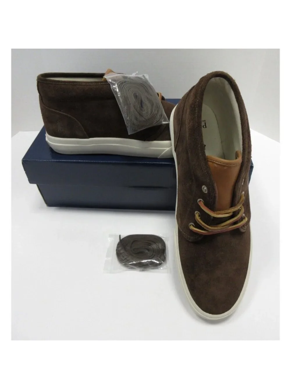 Polo Ralph Lauren Boots 11.5 D Keaton Chukka Suede Leather Sneakers
